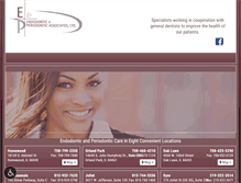 Tablet Screenshot of endoperio.com